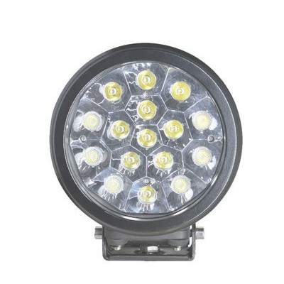 Proiector led 7"/18cm 48w - 4800 lumeni combinat fascicul lung si lat16 x 3w