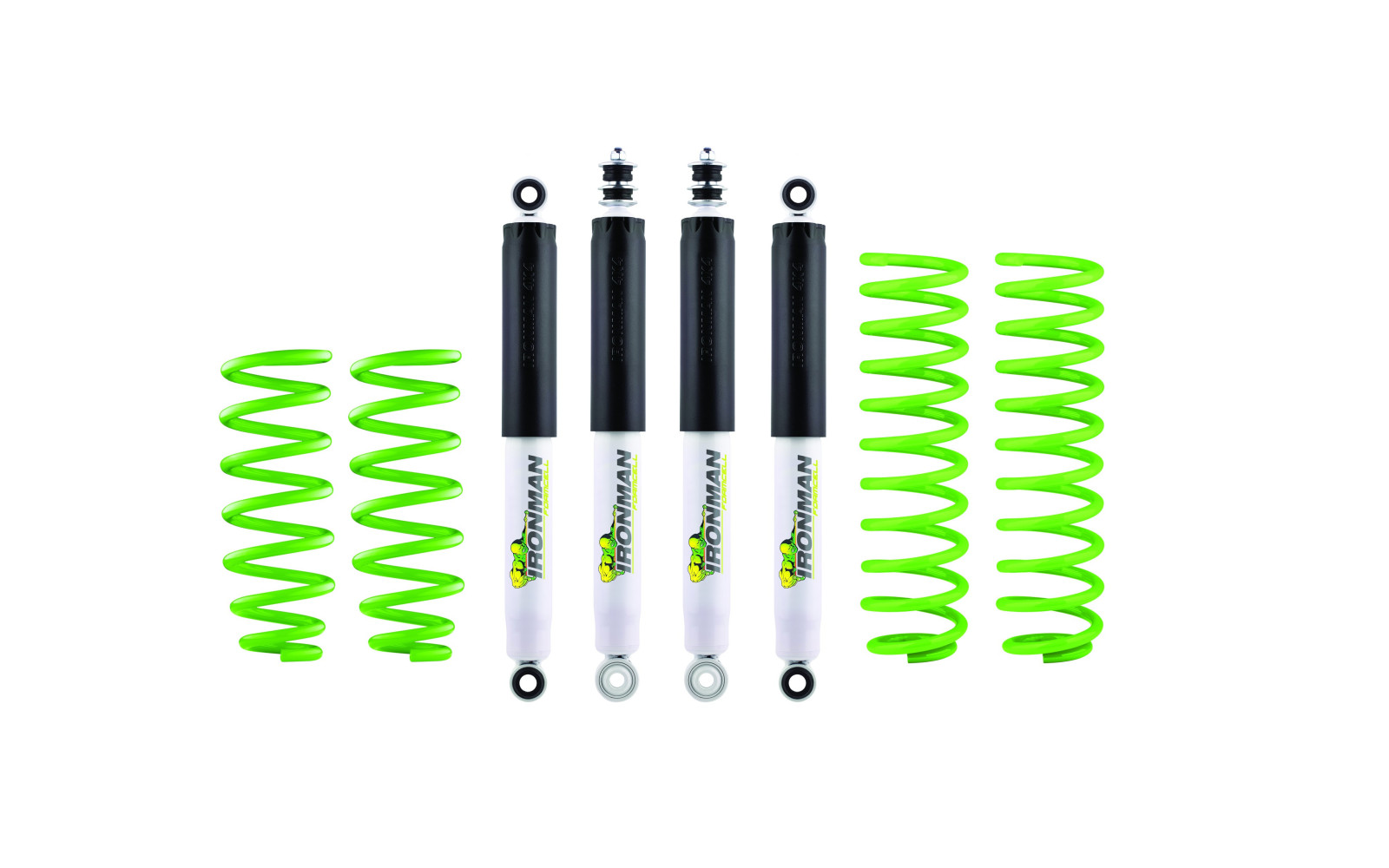 Mercedes G scurt 1979-2001-  kit cu amortizoare Foamcell pentru off road INTENS, lift 50 mm fata de standard fabrica