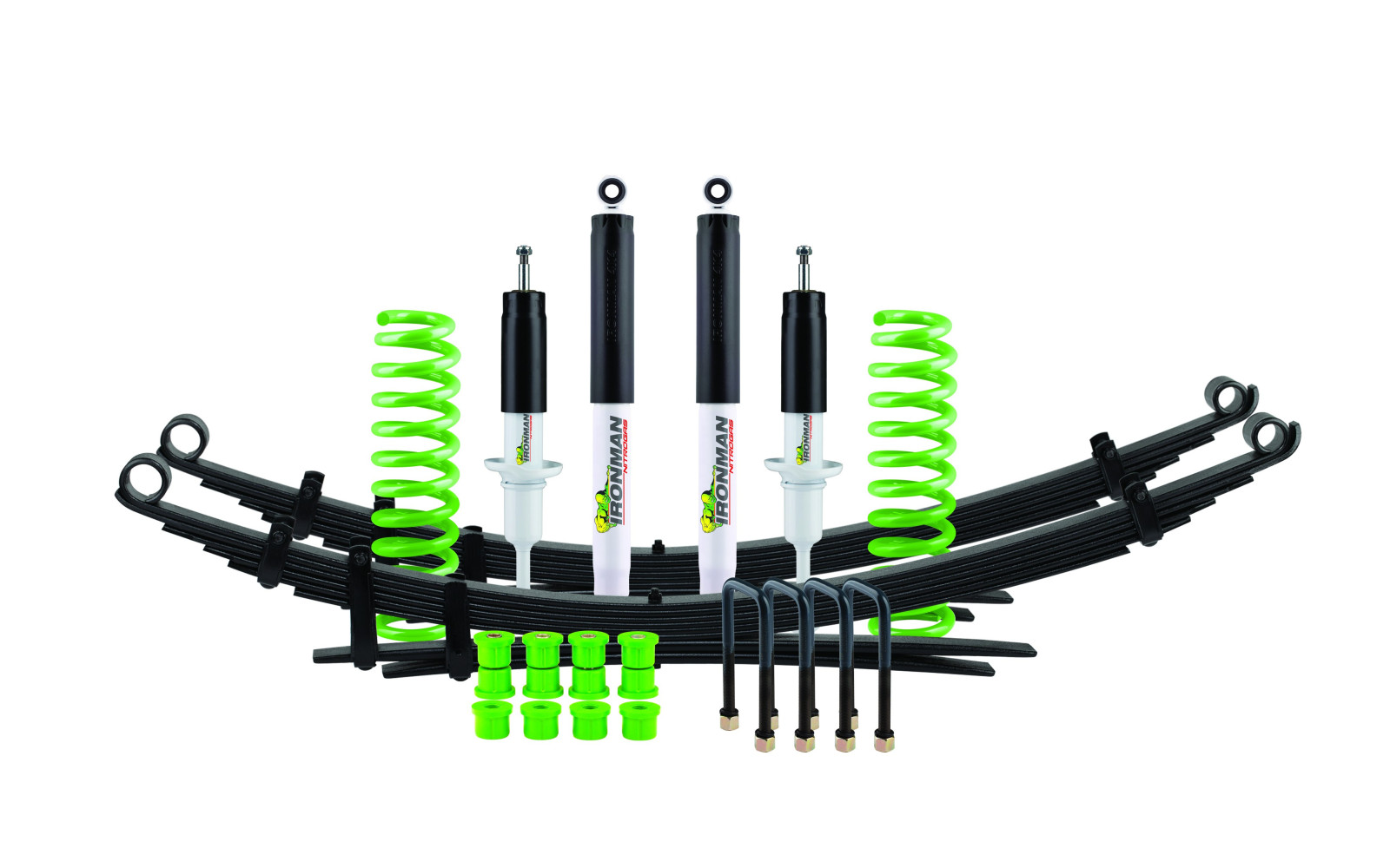 Kit complet cu amortizoare NitroGas, lift 50 mm fata de standard fabrica, CERTIFICARE TUV /ABE