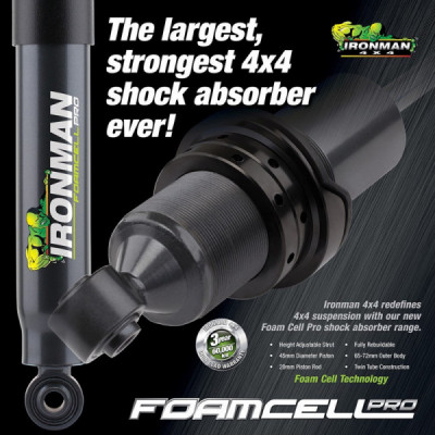 Kit suspensie  + 50 mm cu amortizoare Extra Heavy Duty FoamCell PRO reparabile pentru Toyota Hilux 2005-2015,