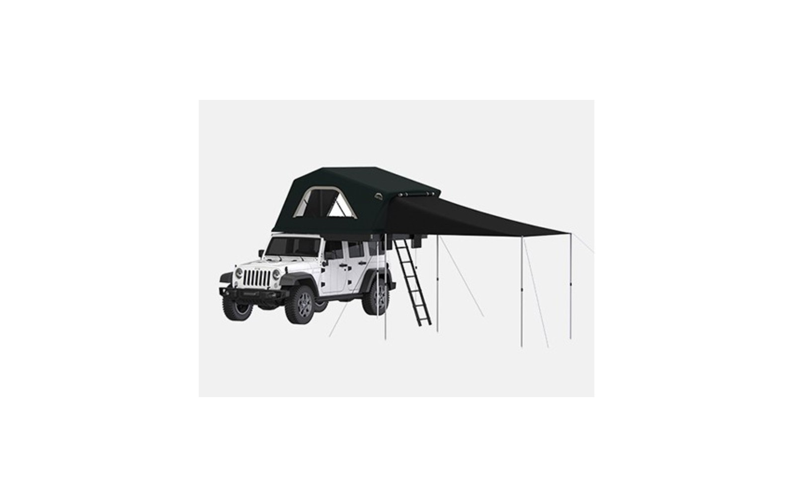 Cort auto 2 persoane cu capac aluminiu, saltea 130 x 230cm, izolatie termica, umbrar, saltea anticondens si roof rack incluse
