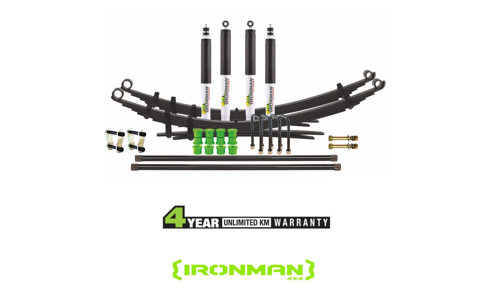 Mitsubishi L200 96-05 - Kit complet suspensie cu amortizoare NitroGas, lift 50 mm fata de standard fabrica