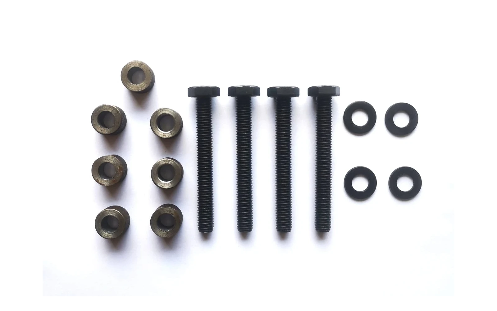 Kit complet suspensie +35 mm cu amortizoare off road Nitrogas. kit coborare motor inclus. NUMAI pentru motor diesel.