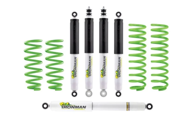 Defender - Kit suspensie cu amortizoare NitroGas + amortizor directie , lift 50 mm
