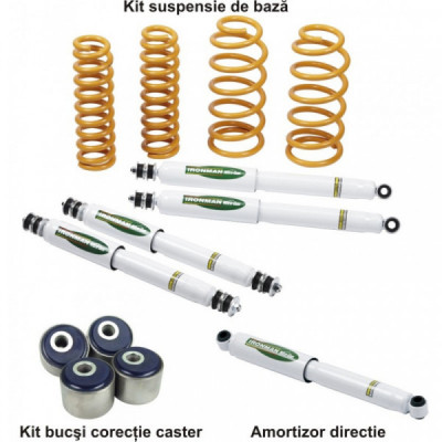 Kit complet cu amortizoare NitroGas, lift 50 mm fata de standard fabrica