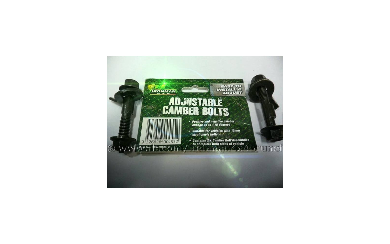 Set 2 suruburi corectie unghi camber fata pentru amortizoare cu gaura de 14 mm